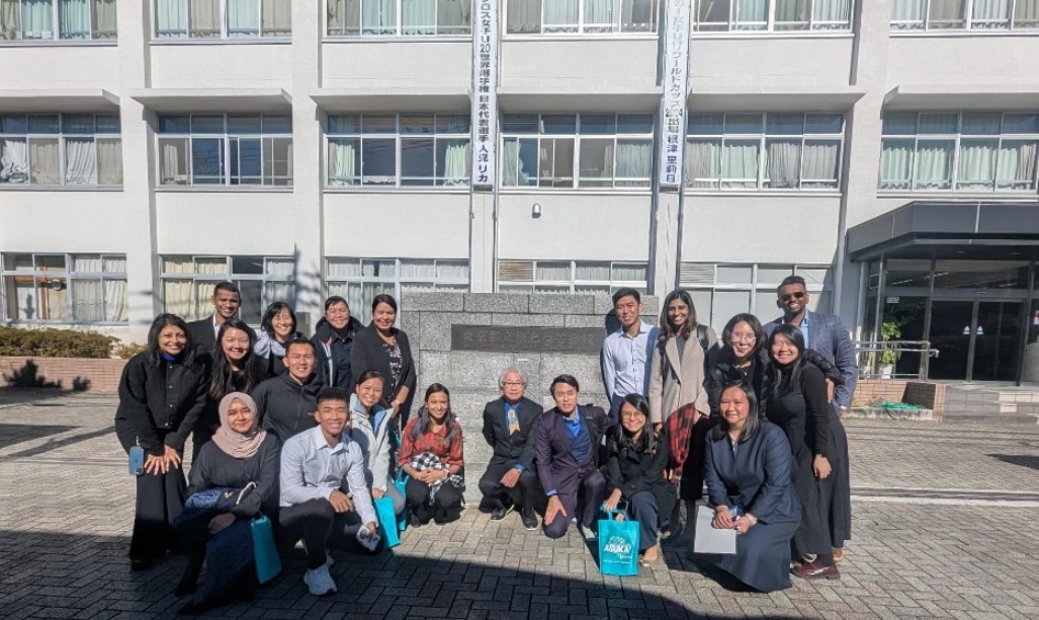 Tokyo Metropolitan Asuka High School, Onsite cultural exchange with Singaporean teachers