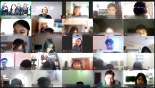 Tokyo Metropolitan Minamitama Secondary Education School Online cultural exchange with Vietnamese friends