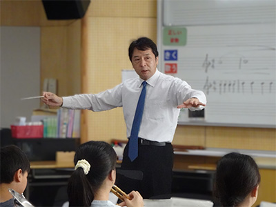 金管バンド指導員の写真