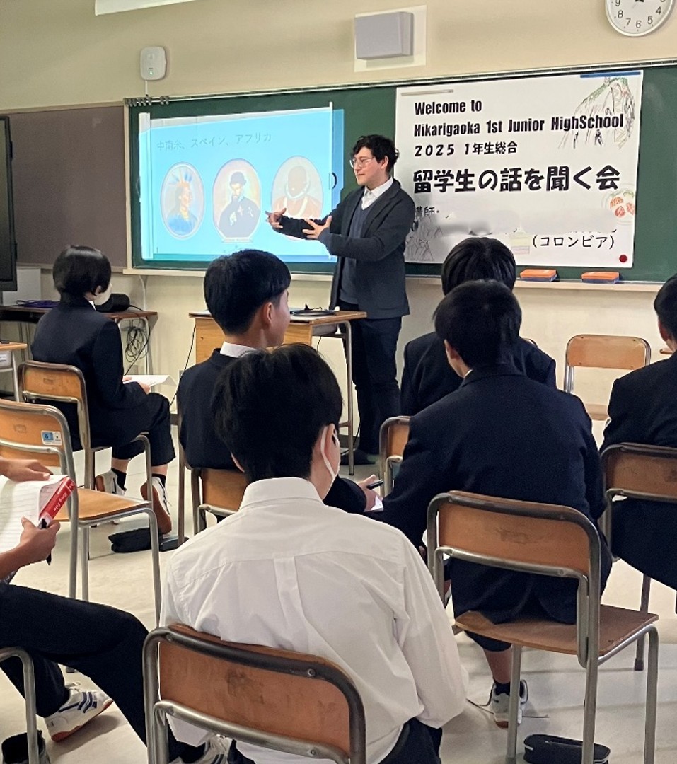 日本学生支援機構による講師派遣の写真