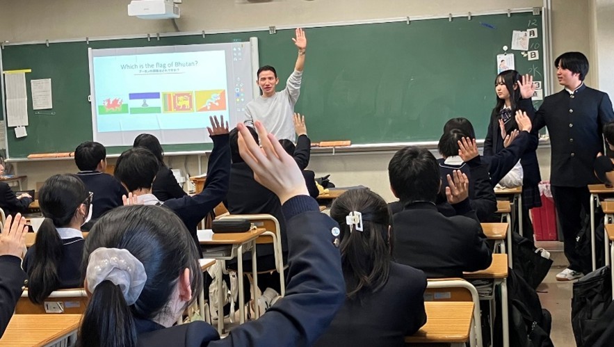 日本学生支援機構による講師派遣の写真