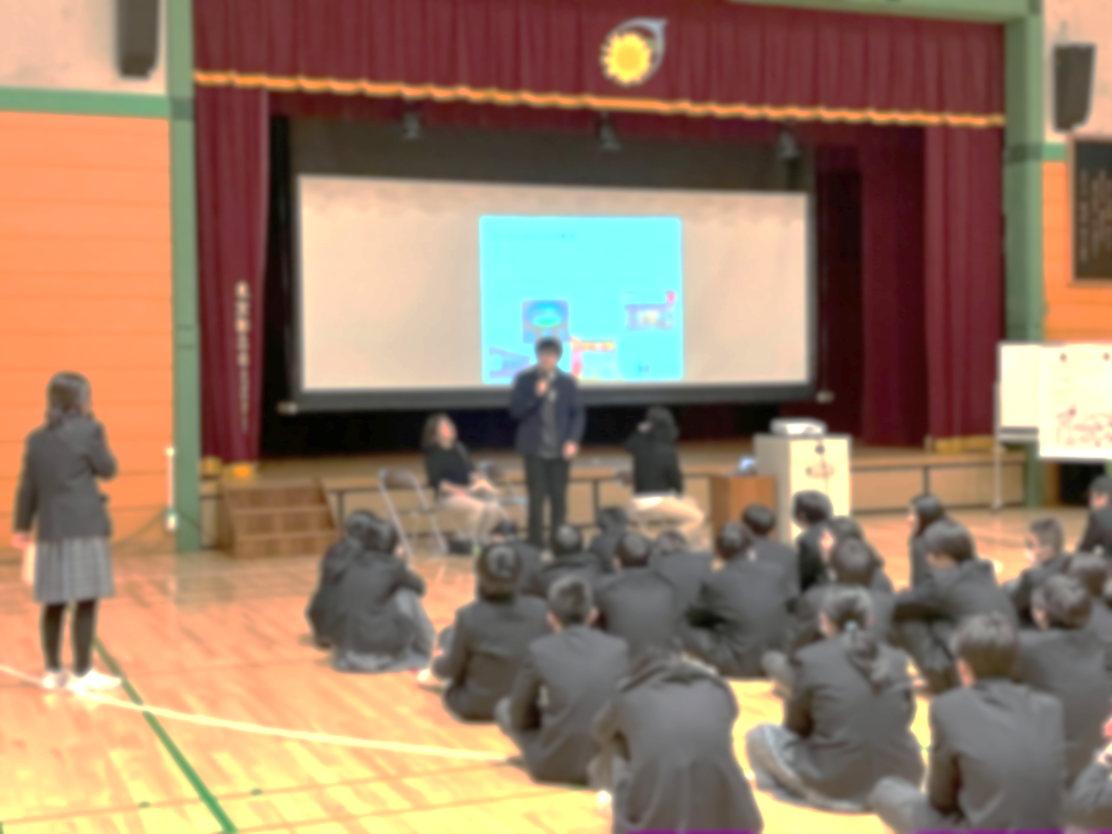 日本台湾教育センターによる学校訪問の写真