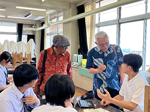 インドネシアからの訪問交流の写真"