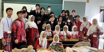 マレーシアからの訪問交流の写真