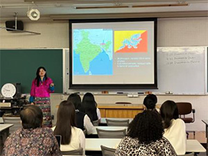 一般社団法人日本国際協力センターによる講師派遣の写真